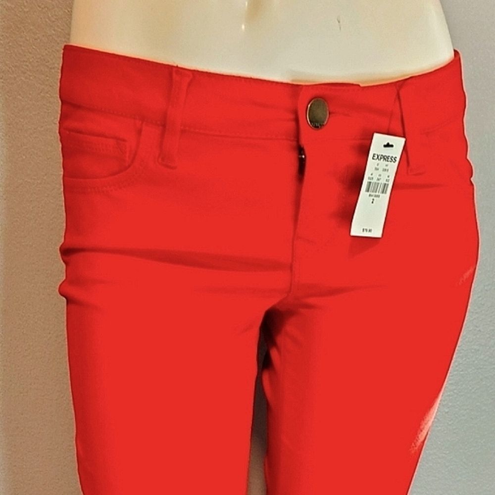 Nwt Express red jeans 2